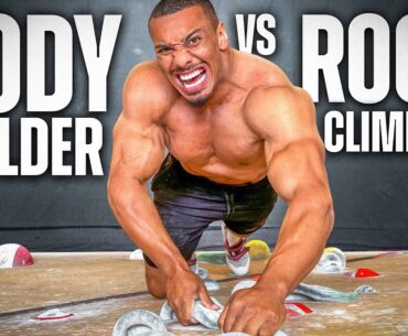 Bodybuilder vs Rock Climbing ft Magnus Midtbø