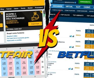 Betfair vs Betflag - Comparazione betting exchange  - Diretta Betting Exchange - Puntata 92