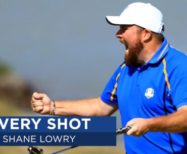 Every Shot From Shane Lowry's Ryder Cup Debut | 2020 Ryder Cup