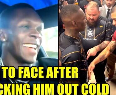 Israel Adesanya give details of backstage meeting with Alex Pereira after KO'ing him,UFC 287,MMA