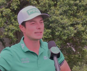 "You've got to pick your battles out here" - Viktor Hovland, on Augusta National