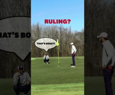 The Rules of Golf can help you avoid losing friends over non-disputes like this!!