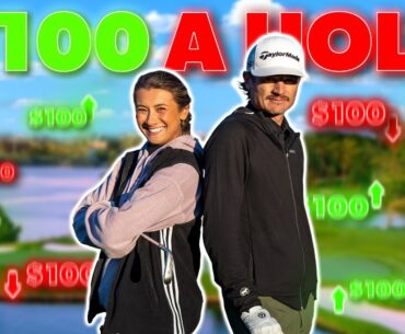 Mac Boucher Vs Mia Baker | Golf Money Match