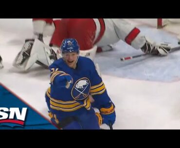 Sabres' Rasmus Dahlin DANCES Around Defence To Feed Casey Mittelstadt For Beauty Goal