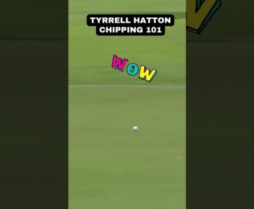 Tyrrell Hatton chipping 101 🏌🏼