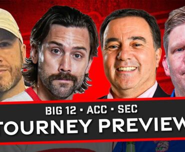Fran Fraschilla, Mike Rutherford, and Brandon Walker Predict the Big 12, ACC & SEC Tournaments