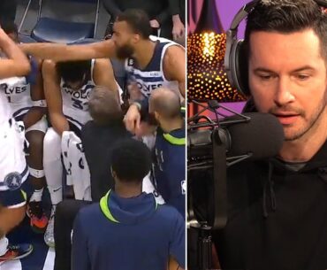 "I Got A Feeling Of Anger..." | JJ Redick Reacts To Rudy Gobert Punching Teammate Kyle Anderson