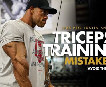 Triceps Training Mistakes (Avoid These!) | IFBB Pro Justin Shier's Training Tips | HOSSTILE