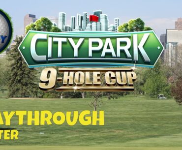 Golf Clash, Playthrough, Hole 1-9 - MASTER *Tournament Wind*, City Park 9-Hole cup!