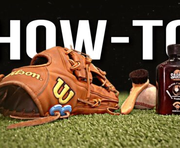 Cleaning Baseball Glove’s The RIGHT Way