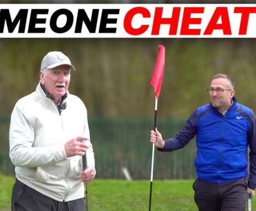 Cheating Golfer Caught On Camera !