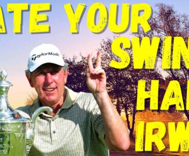 Unbelievable Hale Irwin Iron Swing ⛳️🔥 1990 US Open #shorts #golf