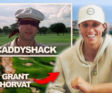 Grant Horvat Breaks Down Golf Swings from Movies & TV