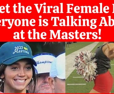 Meet the Viral Female Fan Everyone is Talking About at the Masters!