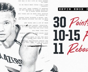 Kevin Knox II Highlights (30 points) | Portland Trail Blazers | Apr. 8, 2023