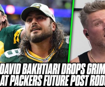 David Bakhtiari Drops Eerie Hints About Packers Future With Rodgers Era Ending? | Pat McAfee Reacts