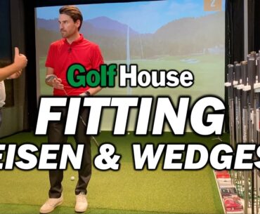 Fitting bei Golf House | Eisen 18 Meter weiter | KW GOLF