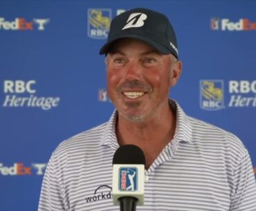 Matt Kuchar Saturday Flash Interview 2023 RBC Heritage