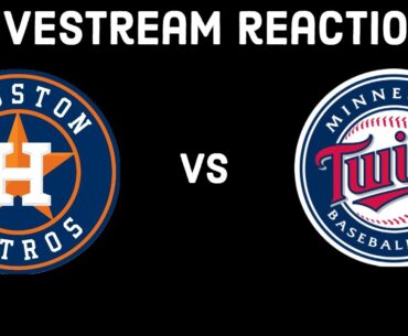 Houston Astros VS Minnesota Twins