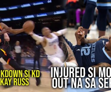 Russell Westbrook Ni-LOCKDOWN si Kevin Durant | Ja Morant may Injury. OUT na sa Series?