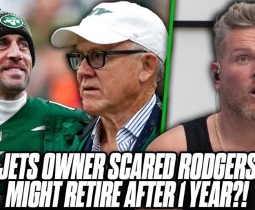 Jets Allegedly Scared Of Rodgers Retiring After 1 Year, MASSIVE Trade Complication | Pat McAfee Show