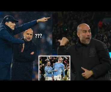 😬Funny Guardiola & Angry Tuchel Reactions to Man City's Goals vs Bayern Munich!