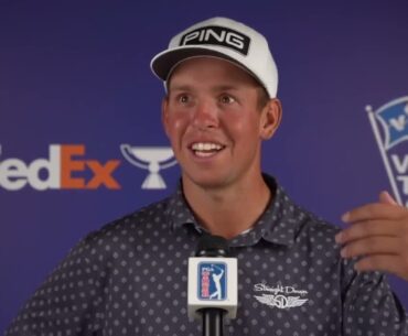 Sam Stevens Saturday Flash Interview 2023 Valero Texas Open © PGA Tour