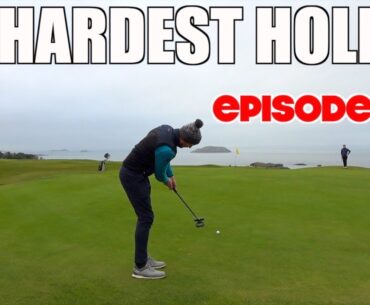 Golfing Back on Raw Scottish Links - The Glen  #4HardestHoles S1E3