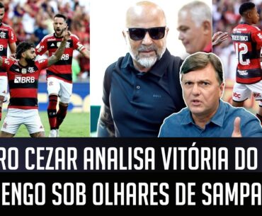 "É MUITO CURIOSA a MUDANÇA DE COMPORTAMENTO do Flamengo, né? E o Sampaoli..." Mauro Cezar ANALISA!