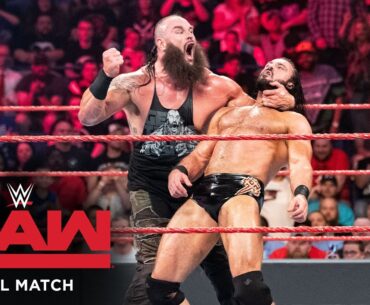 FULL MATCH — Braun Strowman & Ricochet vs. Drew McIntyre & Baron Corbin: Raw, April 29, 2019