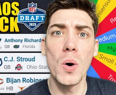 2023 NFL Mock Draft! Spin the Wheel of Chaos