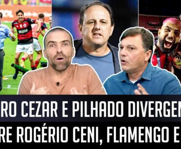 DEBATE ESQUENTOU! Mauro Cezar e Pilhado DIVERGEM sobre Rogério Ceni, Flamengo e São Paulo!