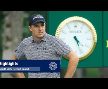 Every Shot from Jordan Spieth's 2nd Round | PGA Championship 2022