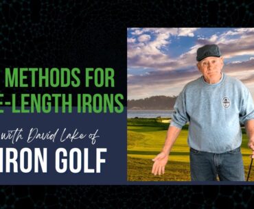 Swing Methods with Single-Length Irons from One Iron Golf