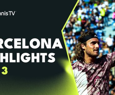 Cachin vs Tsitsipas, Schwartzman vs Sinner, Dimitrov Also Plays | Barcelona 2023 Day 3 Highlights