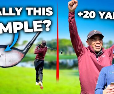 Hit Your Driver +20 Yards Without Changing Your Golf Swing!