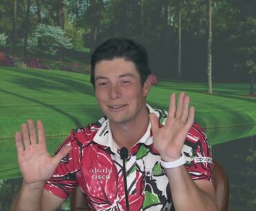 The Masters: Round One - Viktor Hovland press conference