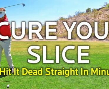 Cure A Golf Slice In Minutes (Hit It Dead Straight)