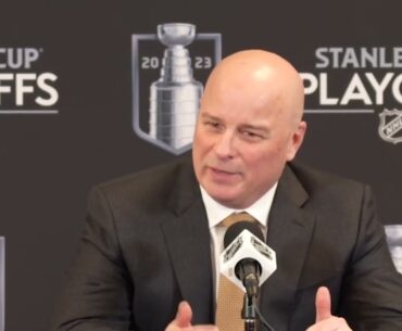 Jim Montgomery: Bruins Turnovers Were CATASTROPHIC | Game 2 Postgame Interview