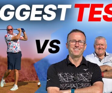 THE MEGA GOLF MATCH - It's All On The Line !