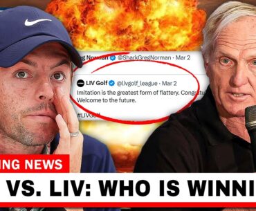 The WAR between LIV GOLF and the PGA TOUR CONTINUES...