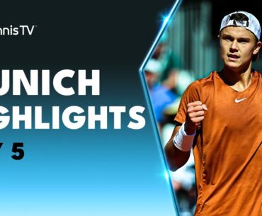 Rune & Garin Clash; Fritz Faces Thiem | Munich 2023 Day 5 Highlights