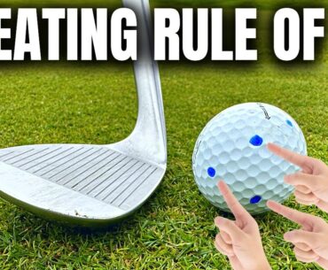 The CHEATING RULE OF 12 to MASTER YOUR CHIP SHOTS!