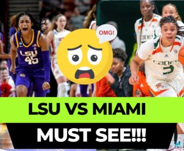 🔥Full Game | LSU vs Miami | March 26, 2023