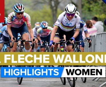 Domination On The Mur de Huy! | La Flèche Wallonne 2023 Highlights - Women