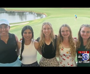 abc13 First tee and Girls Golf- Bella Flores