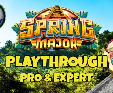 PRO & EXPERT Playthrough, Hole 1-9 - Spring Major Tournament *NEW SIERRA PLATEAU! *Golf Clash Guide*