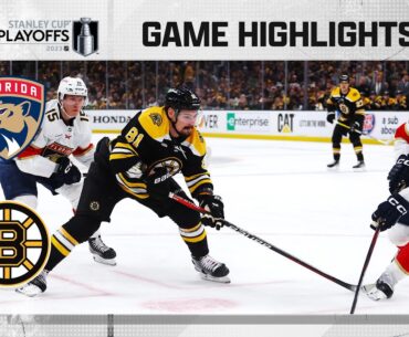 Panthers @ Bruins; Game 2, 4/19 | NHL Playoffs 2023