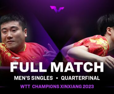 FULL MATCH | LIANG Jingkun vs WANG Chuqin | MS QF | #WTTXinxiang 2023