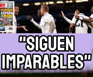 DIARIO SPORT SE RINDE AL REAL MADRID: "SIGUE IMPARABLE" | LOS CLUBES DE LALIGA EXAMINAN A LAPORTA